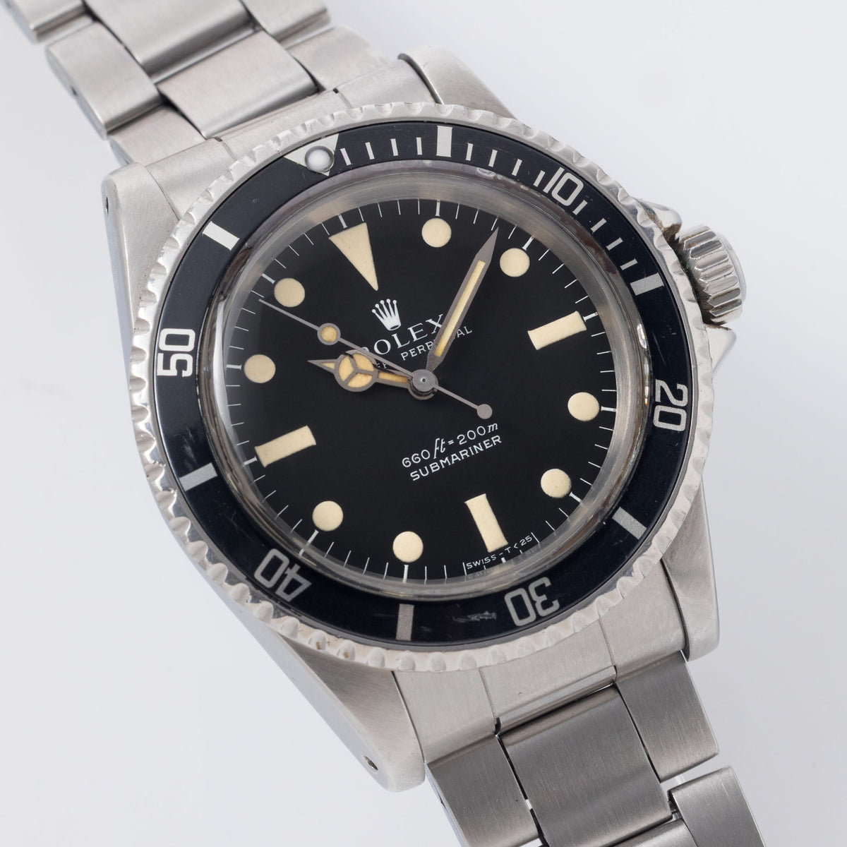Rolex Submariner 5513 Serif Dial Box and Papers