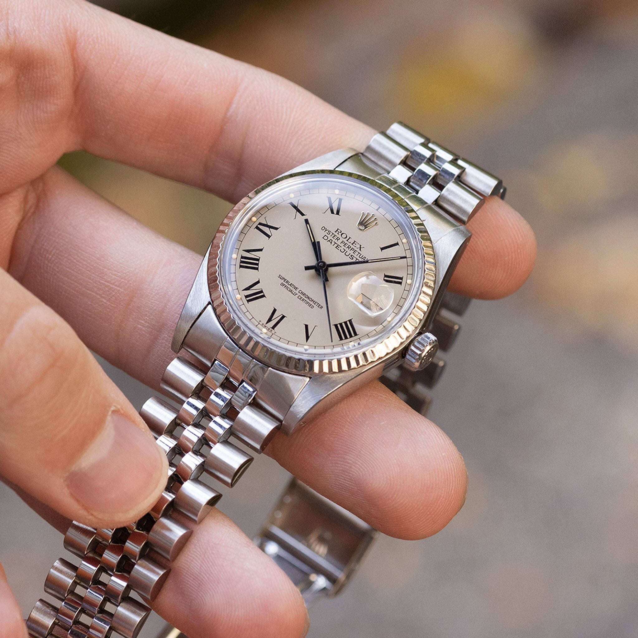 Rolex datejust 2024 buckley dial