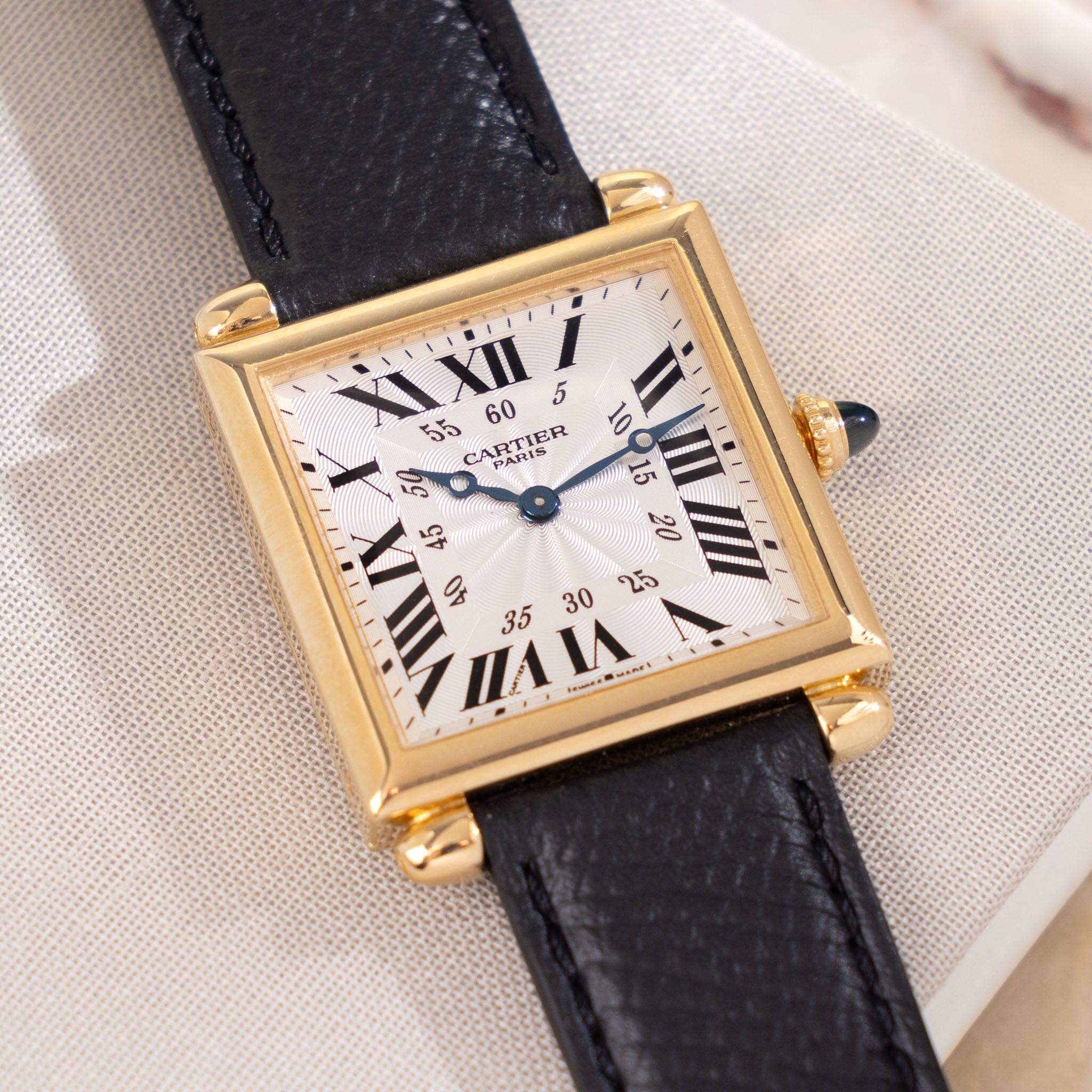 Cartier Obus CPCP 18kt Yellow Gold with CPCP Box Ref 2380 