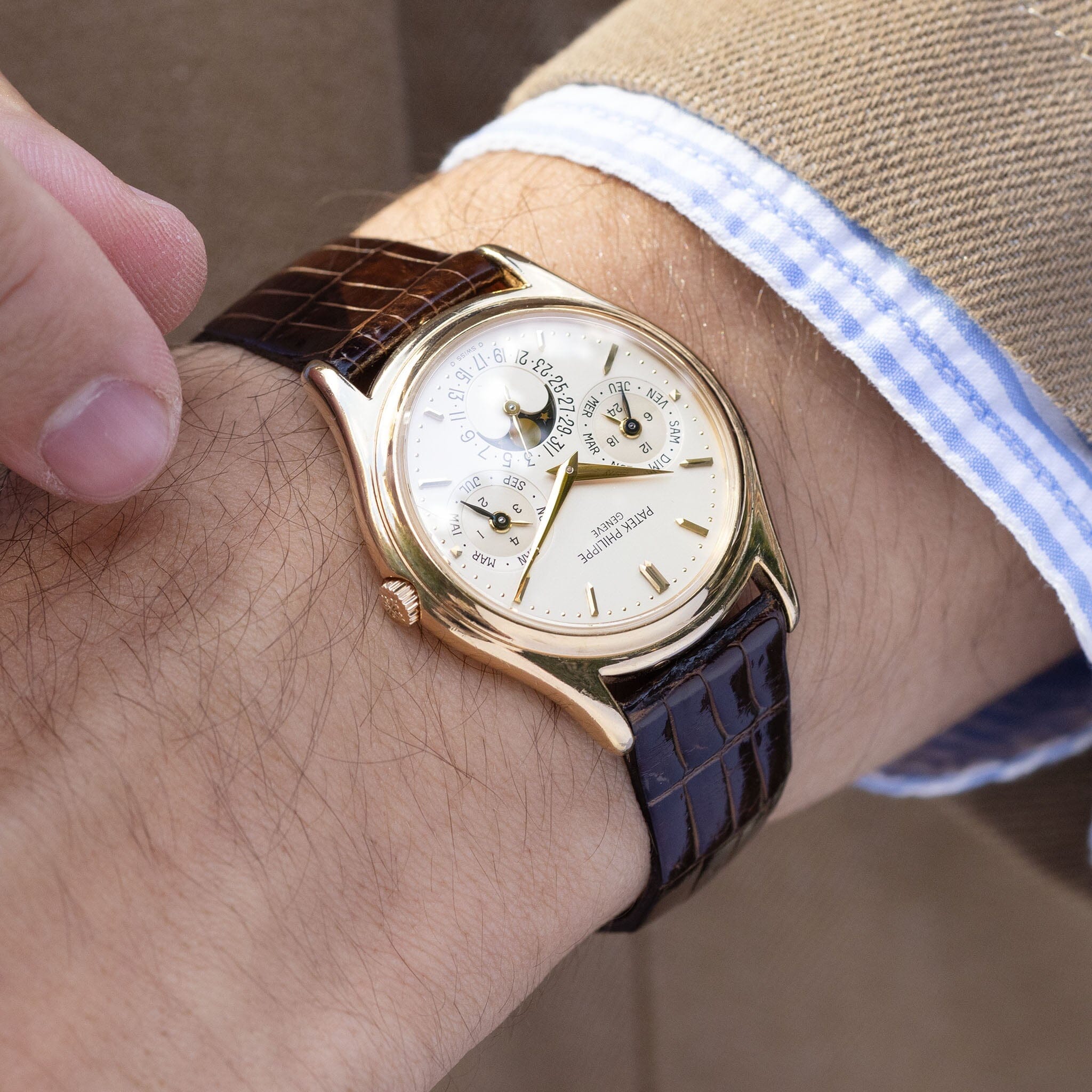 Patek Philippe 3940 Perpetual Calendar Second Series with Archive Extract