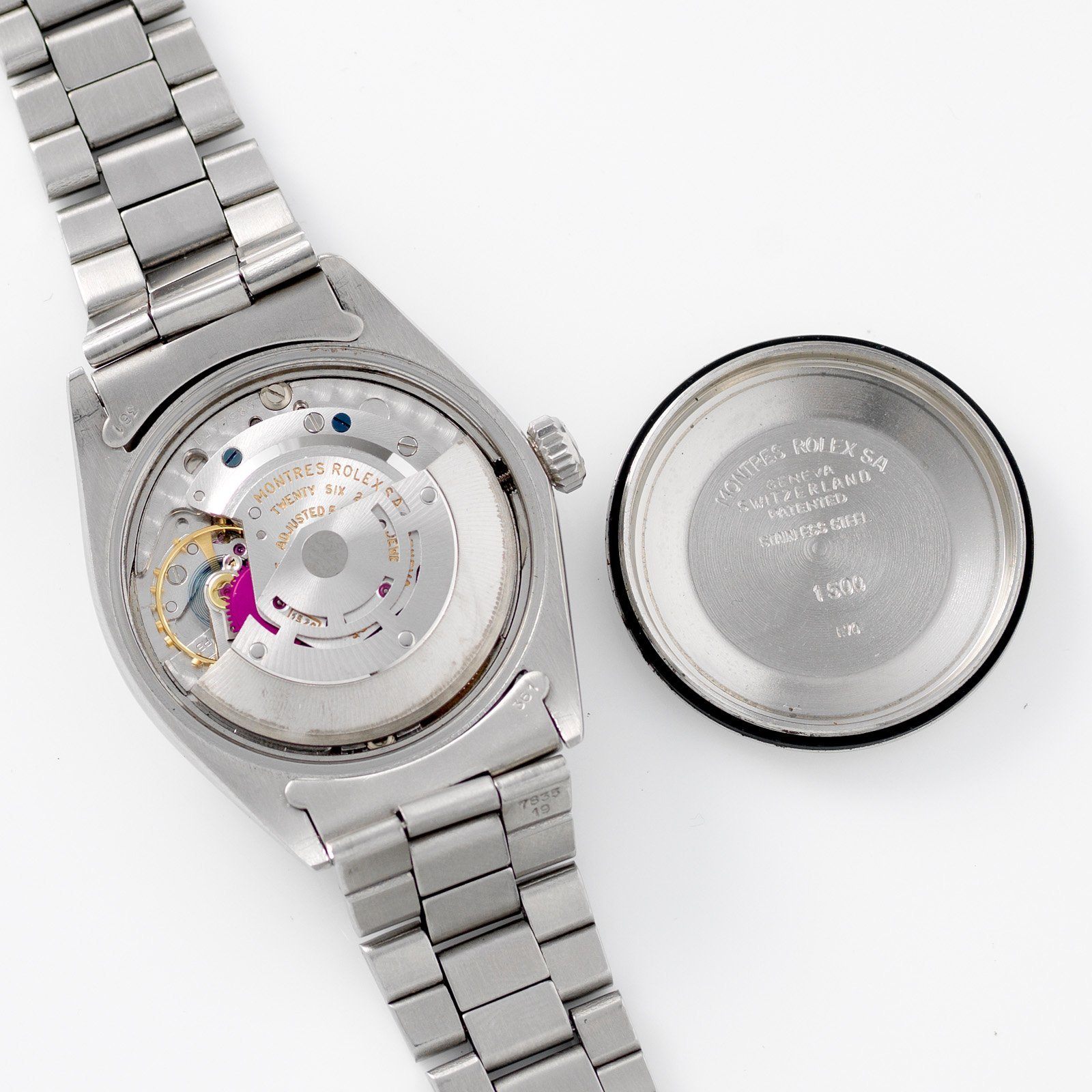 Rolex Date Reference 1500 Grey Sigma Dial