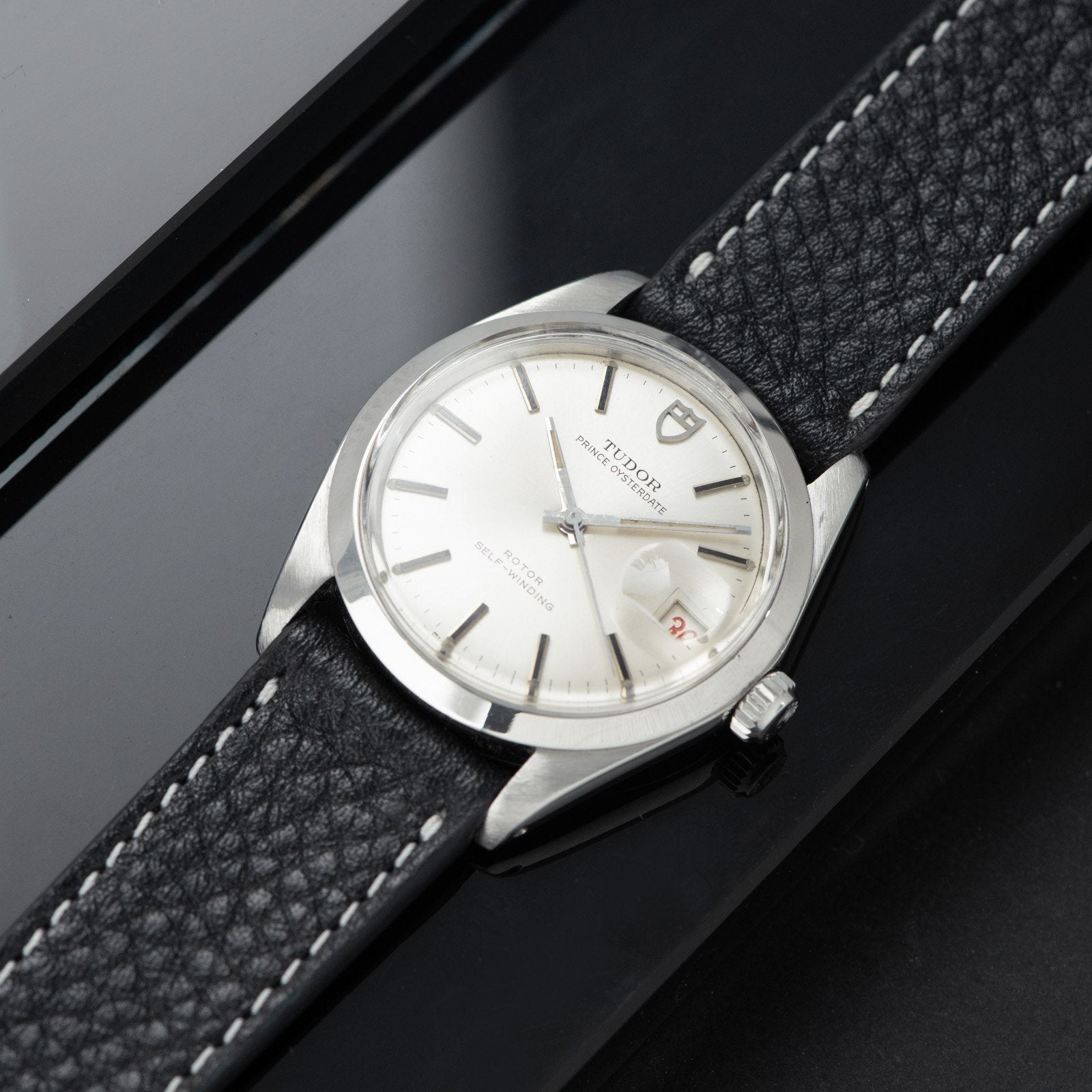 Tudor Prince Oysterdate Rare Silver Dial Reference 7996