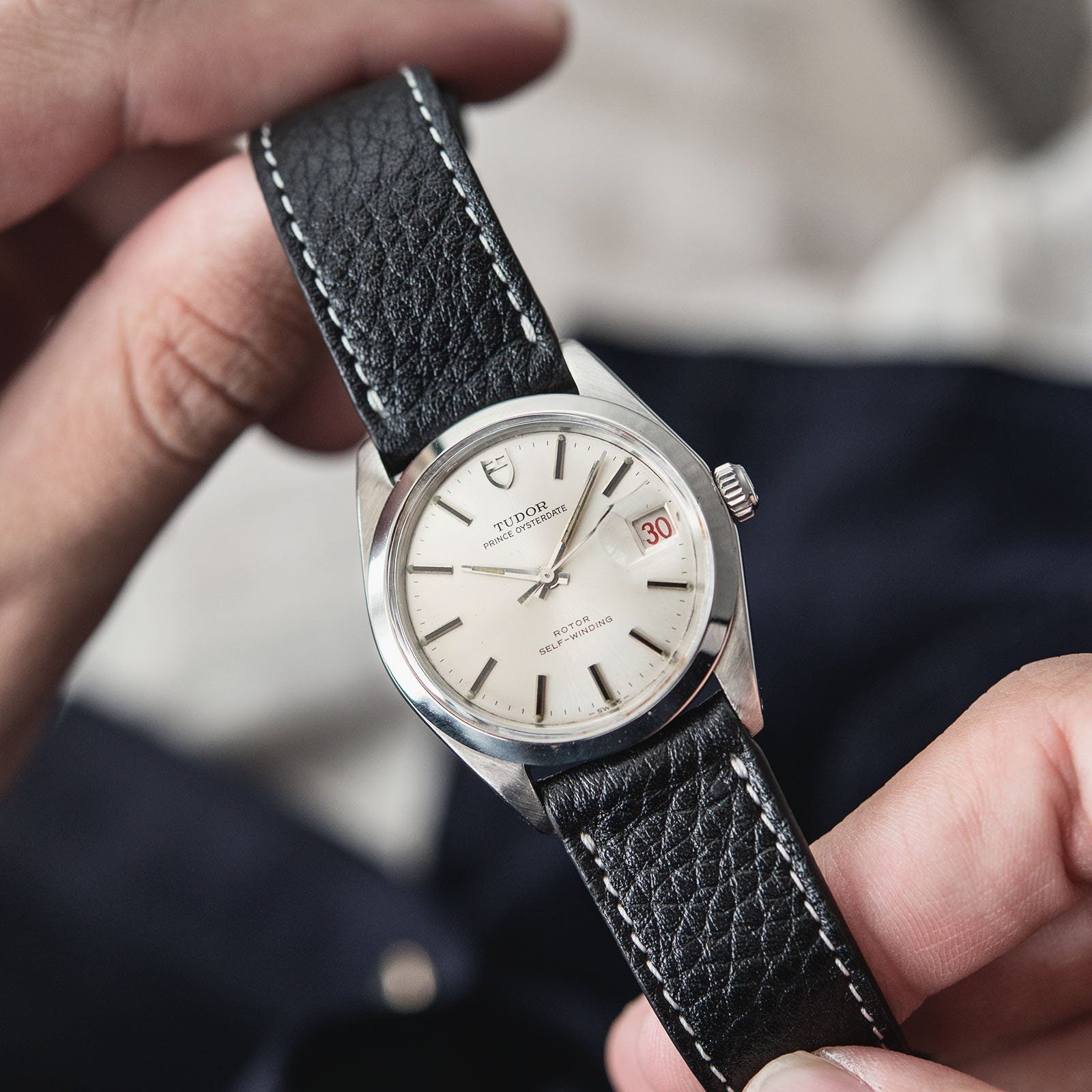 Tudor Prince Oysterdate Rare Silver Dial Reference 7996