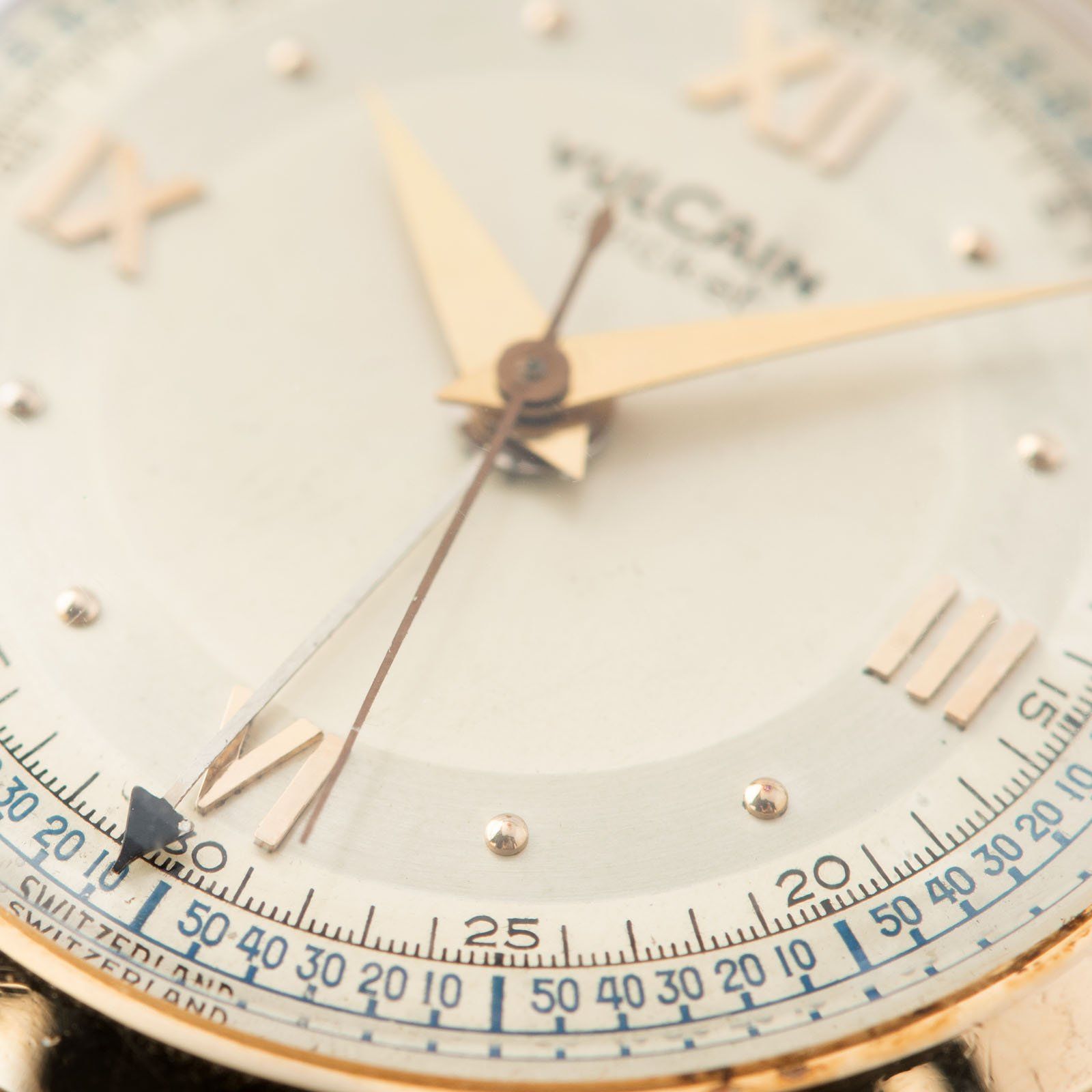 Vulcain Cricket Rose Gold Alarm Watch
