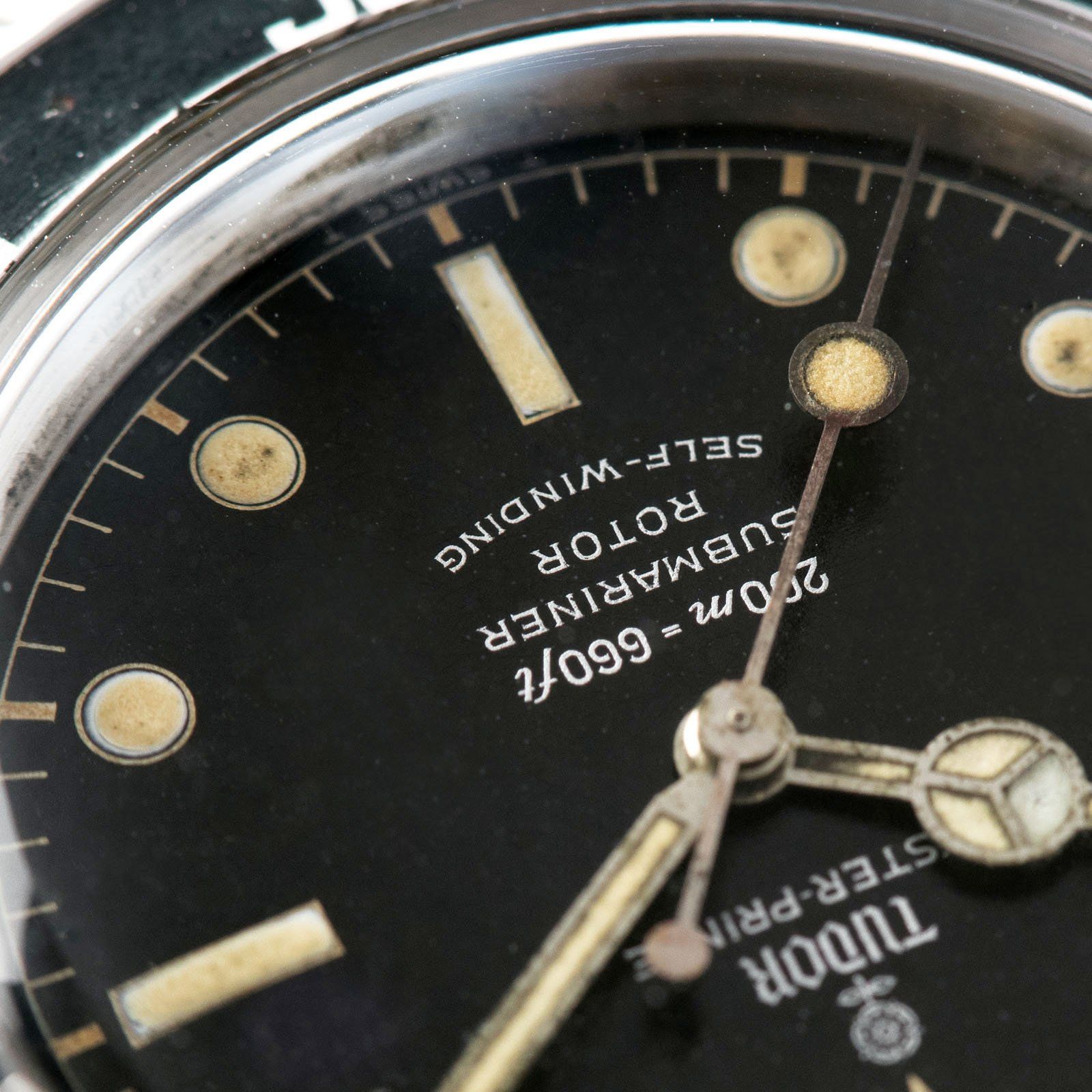 Tudor Submariner Ref 7928 Gilt Chapter Ring Original Owner