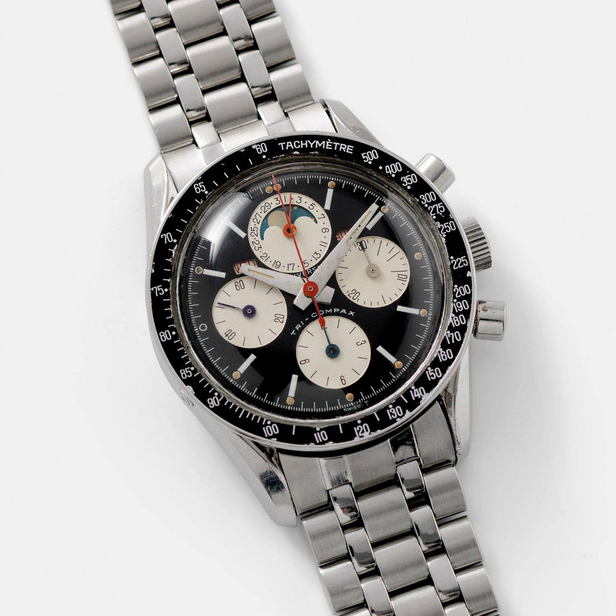 Cadran Original Universal Genève Tri-Compax 881101 - NOS (New Old Stock), Rare, Suisse