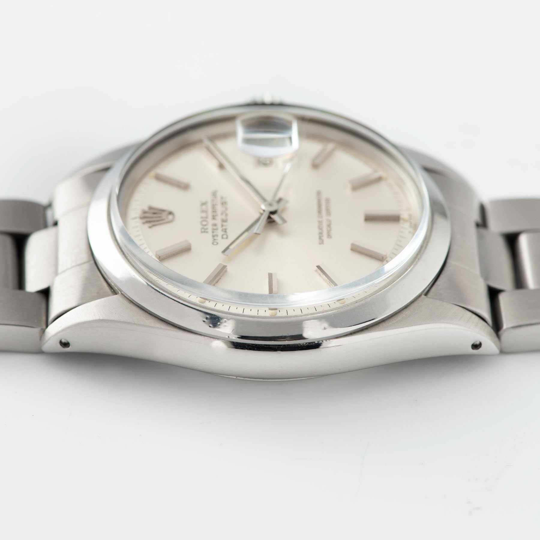Rolex  Datejust Reference 1600 Silver Dial