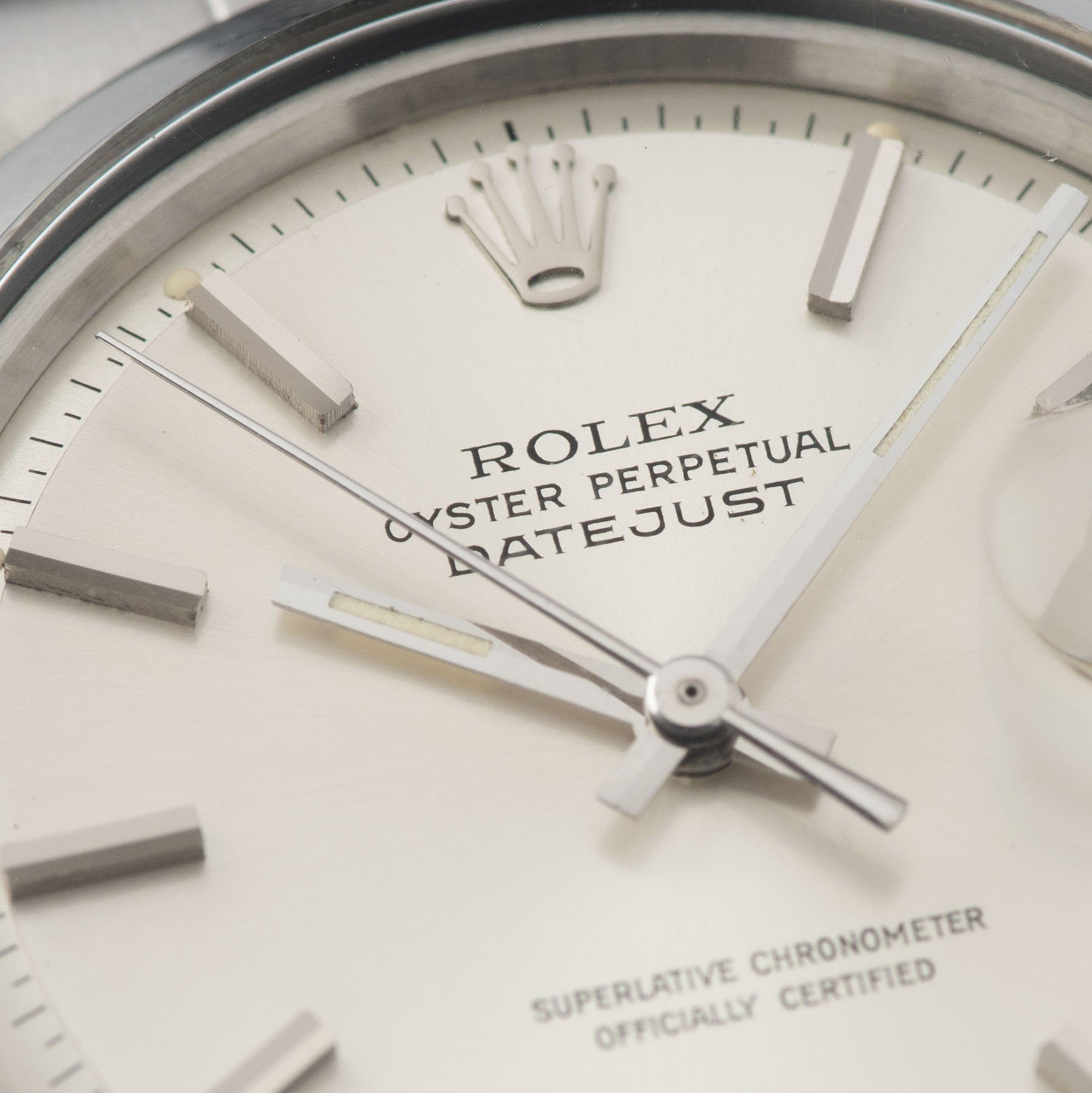 Rolex  Datejust Reference 1600 Silver Dial