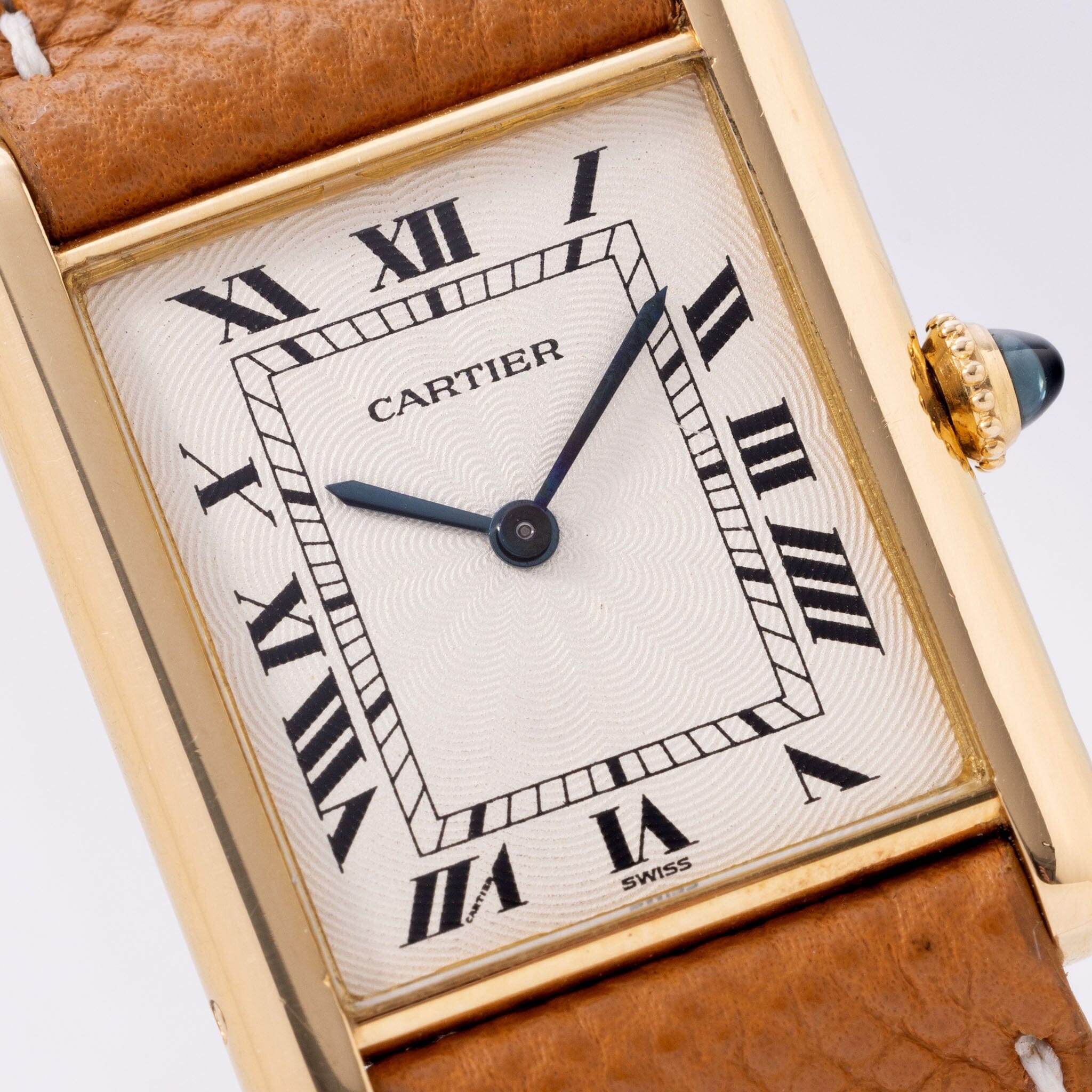 Cartier tank 2025 mechanical movement