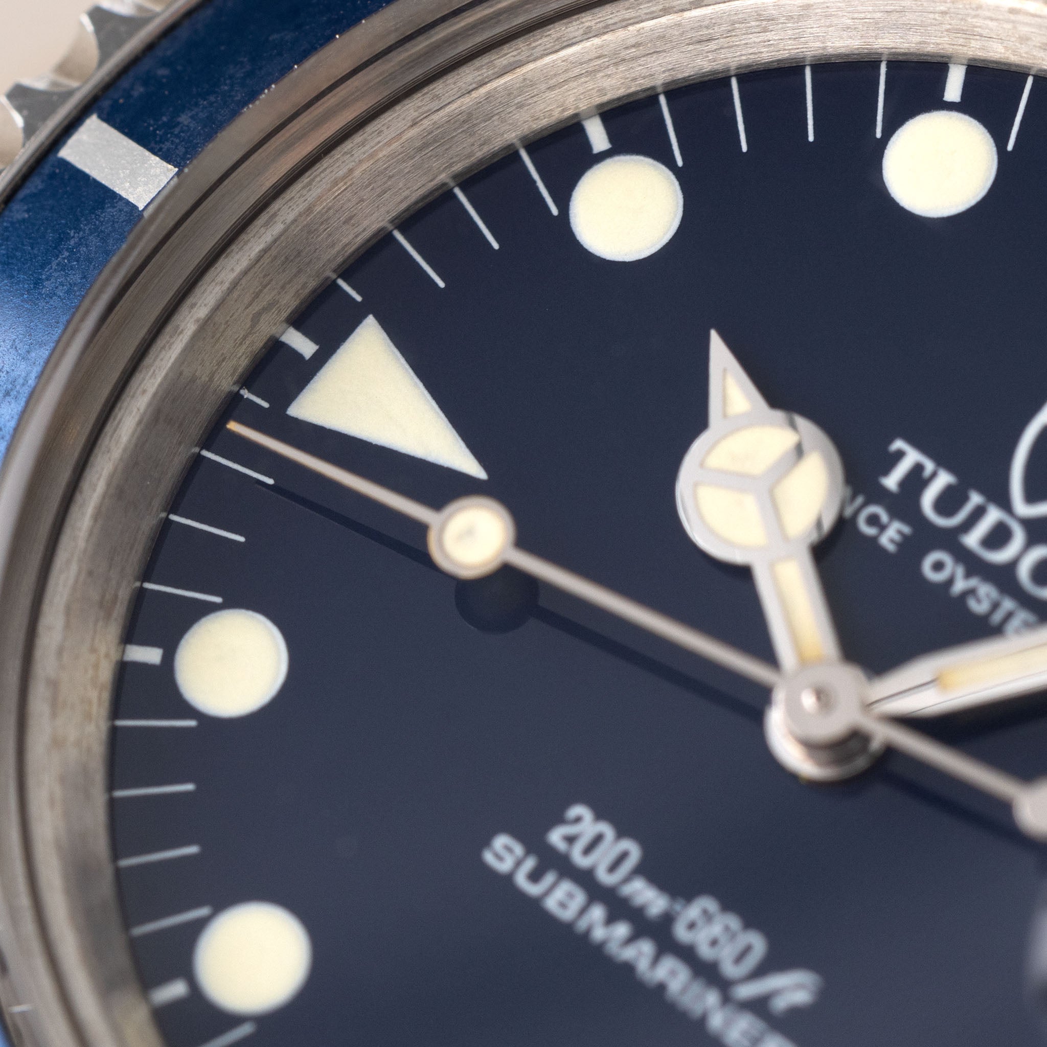 Tudor Submariner Date Blue Dial Box and Accessories Ref 79090