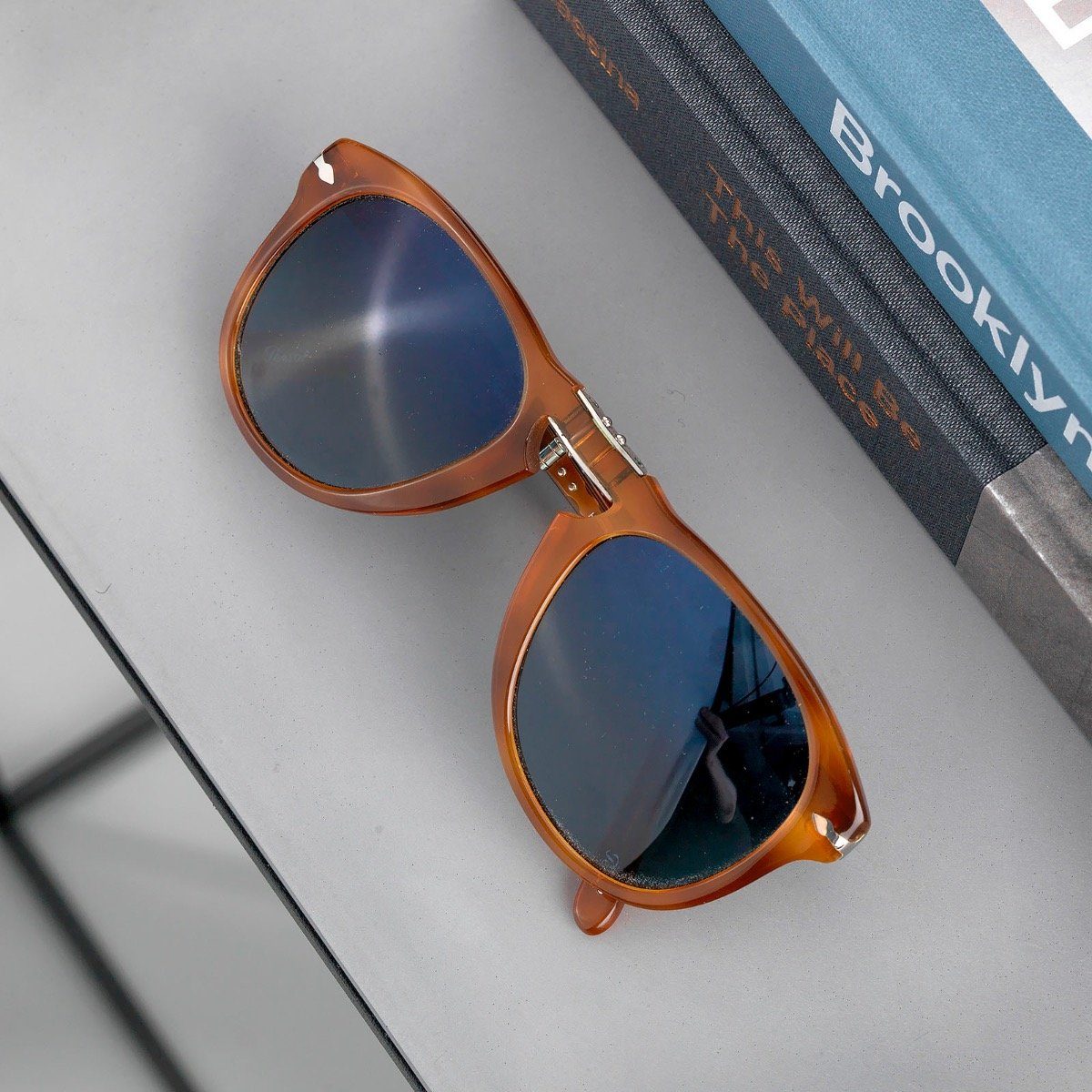 Retro Persol 714SM - Steve McQueen - Light Havanna Sunglasses