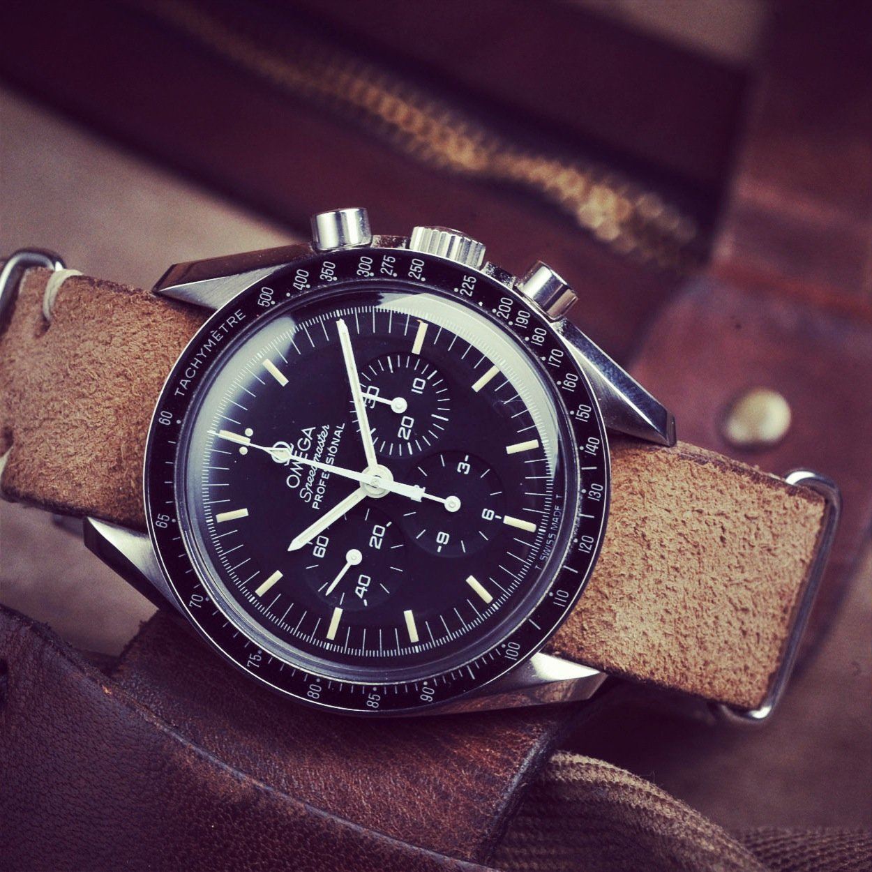 OMEGA Speedmaster 自動巻き腕時計 Omega Speedmaster Automatic Michael Schumacher Racing — Life on