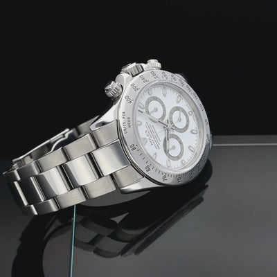 Rolex Daytona White Dial Box and Papers Set Ref 116520