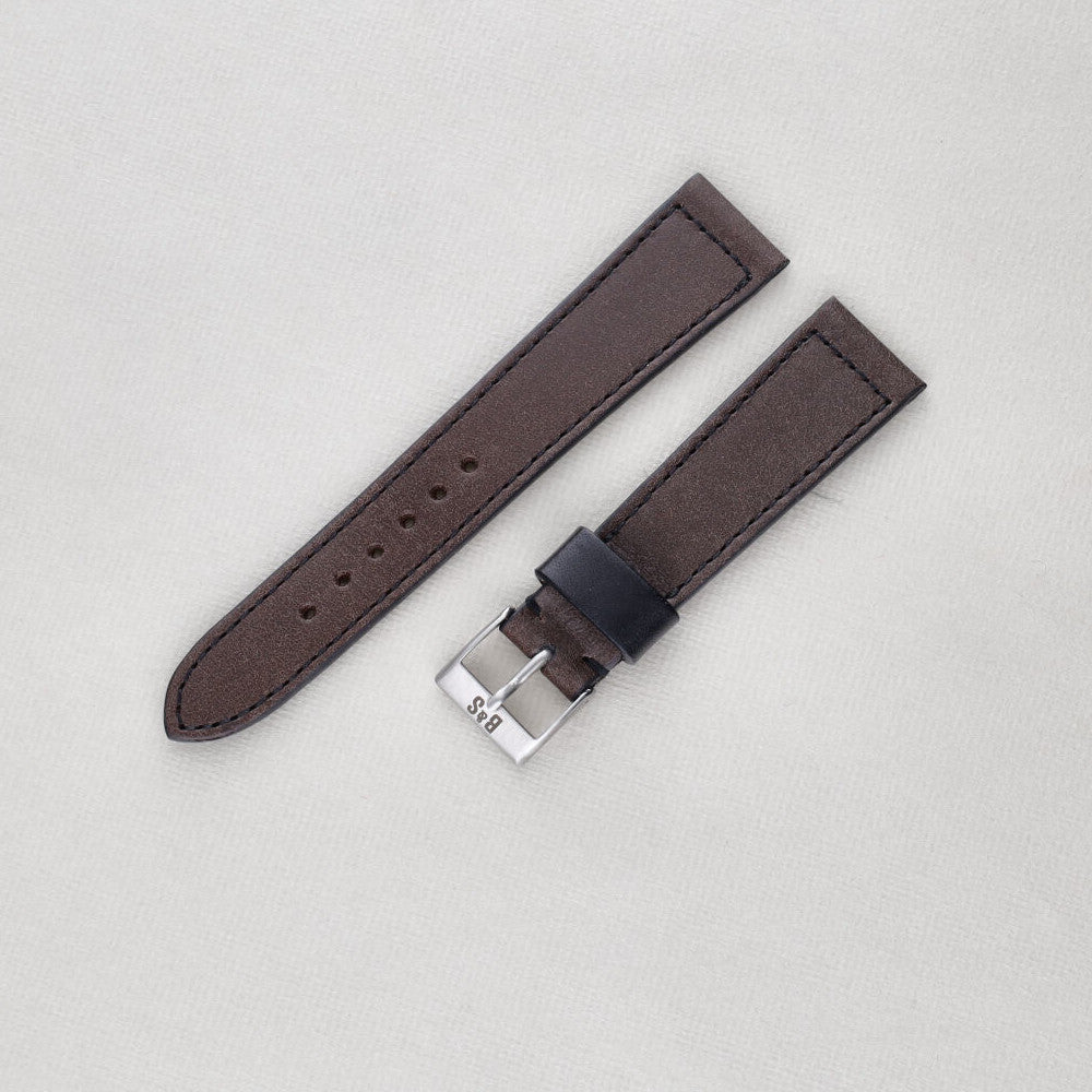 Sample Sale - Ravello Brown Leather Watch Strap - 20mm