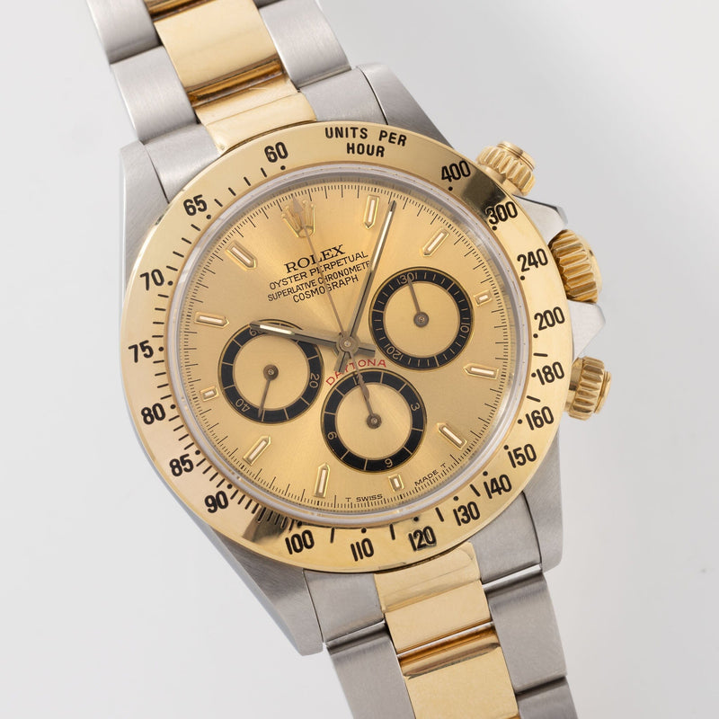 Rolex Daytona 16523 Four-Line Champagne Dial – Bulang and Sons