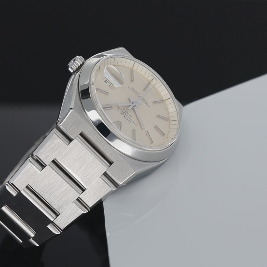 Rolex Date Ref 1530 Silver Dial