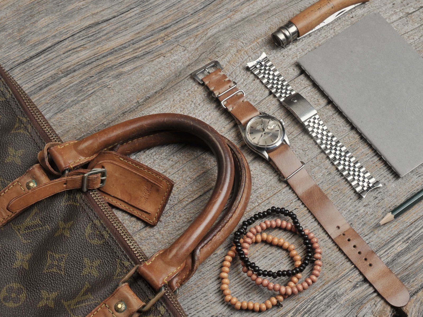 “CURATED” VINTAGE LV / ROLEX LOVE
