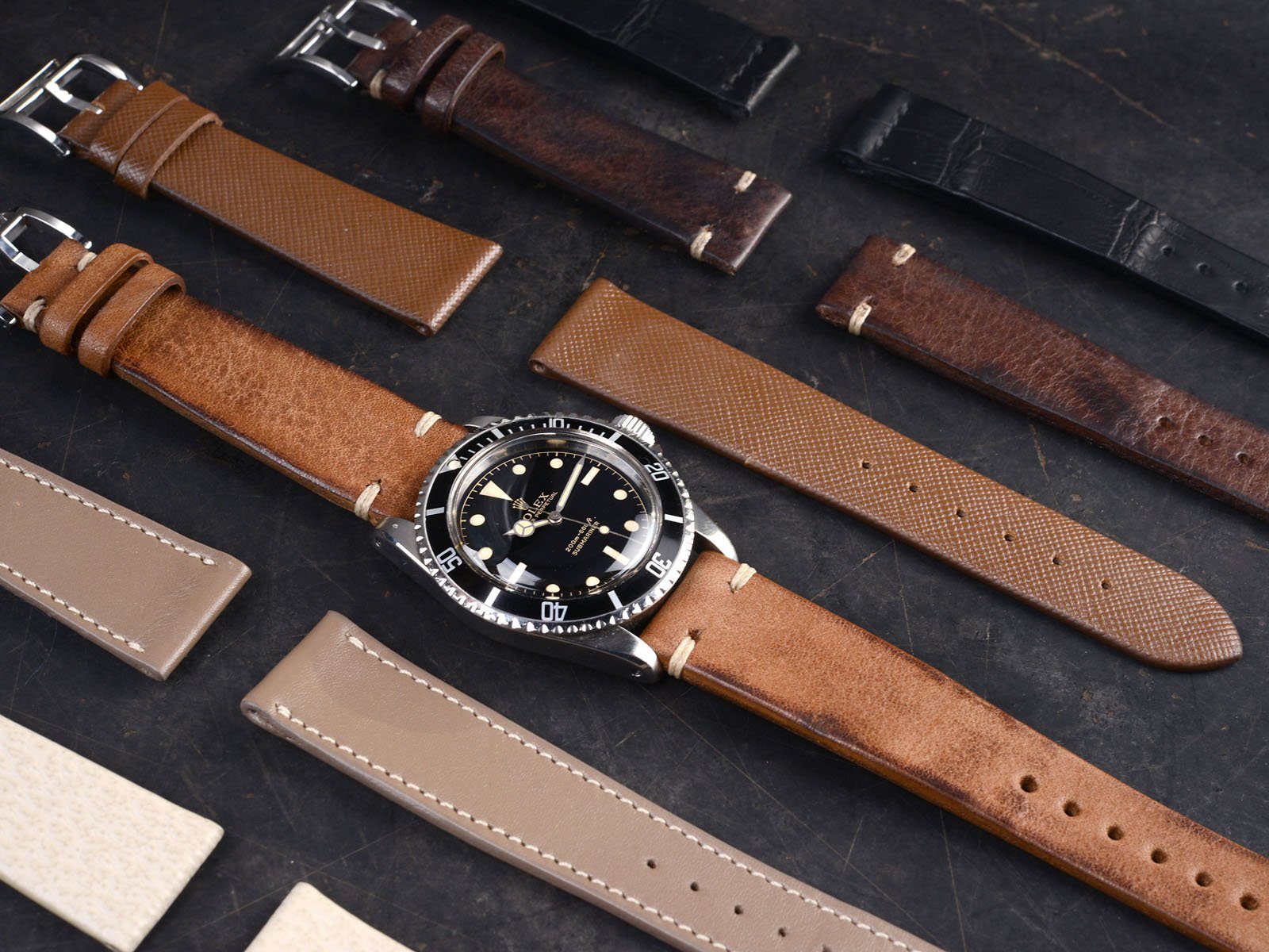 CURATED ‘STRAPDELICIOUS’ ROLEX 5512 GILT SUBMARINER 1962
