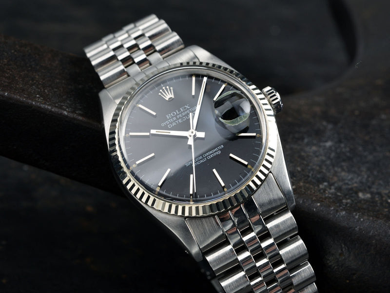 GLOSS BLACK DIAL ROLEX 16014 – and Sons