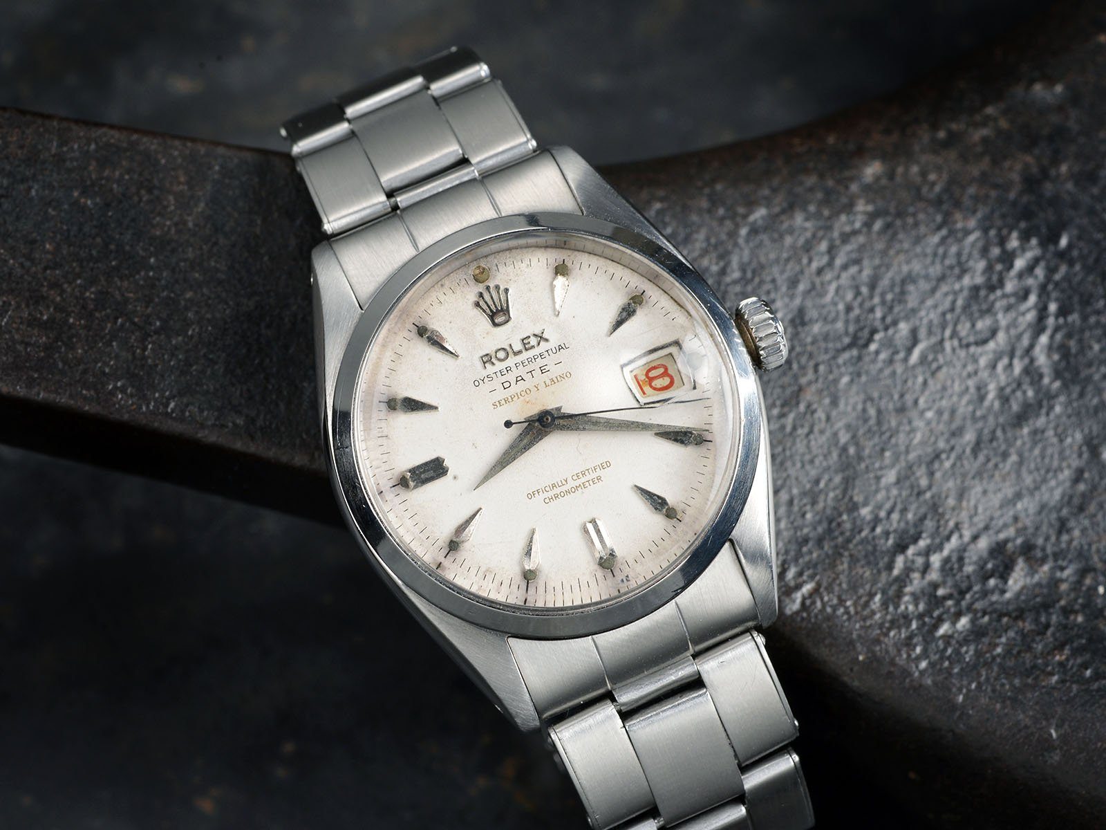 ROLEX OYSTER DATE 6534 SERPICO Y LAINO