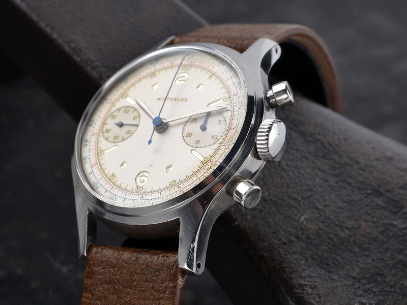 1950S WITTNAUER STEEL CHRONOGRAPH – Bulang and Sons