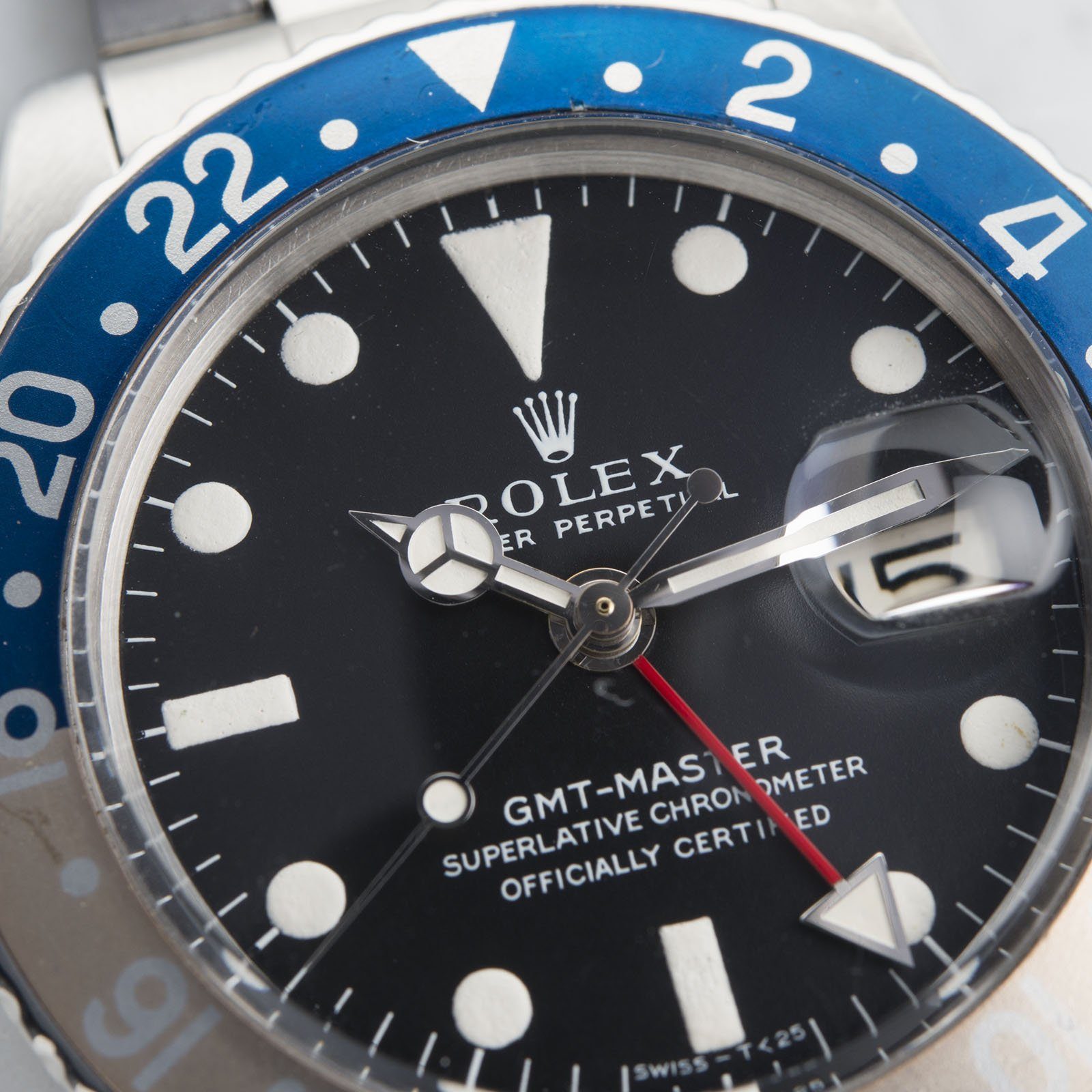 ROLEX 1675 GMT MK1 LONG E