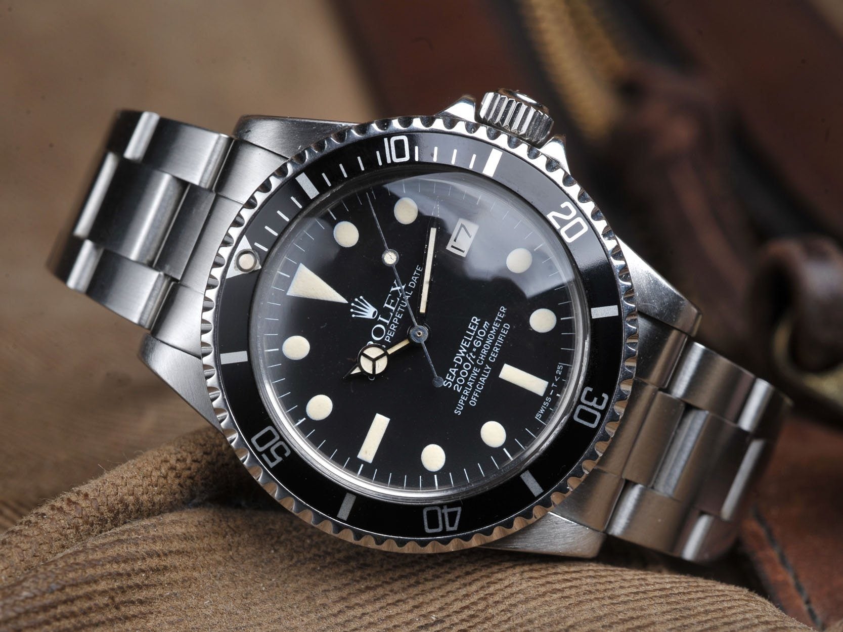 ROLEX 1665 WHITE SEADWELLER B P