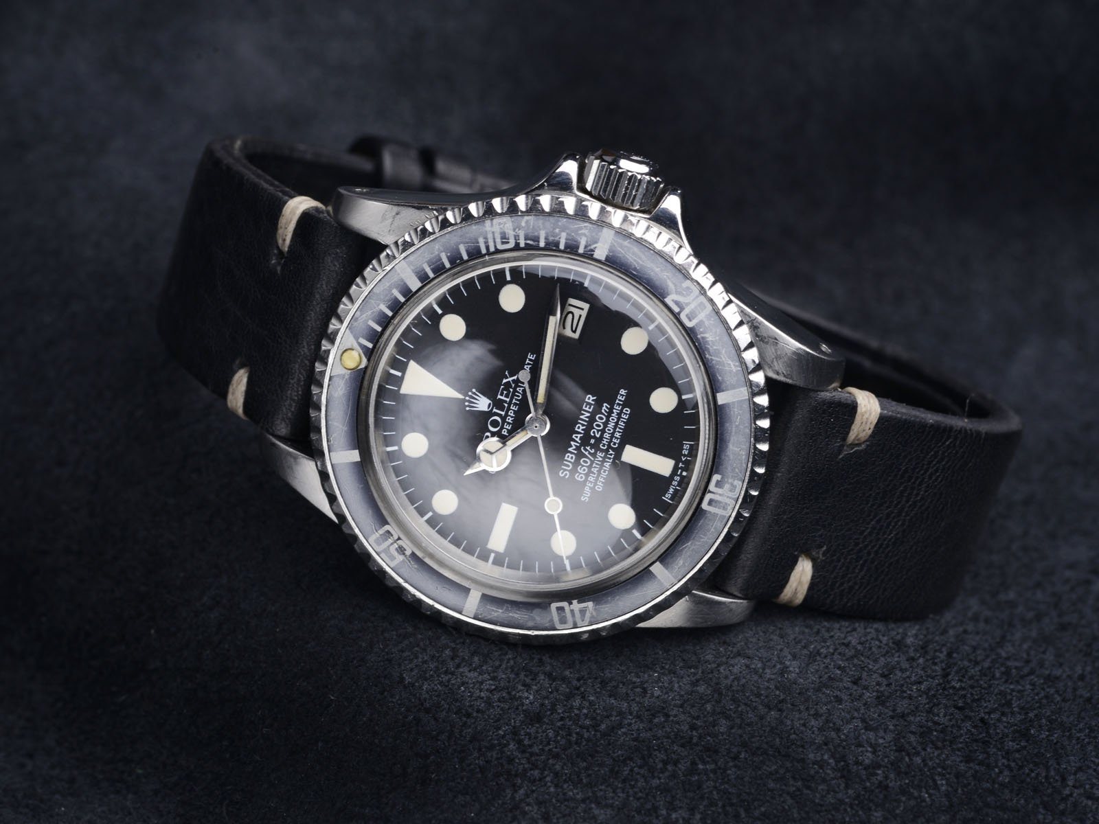 CURATED ‘GHOST REBEL’ ROLEX 1680 SUBMARINER