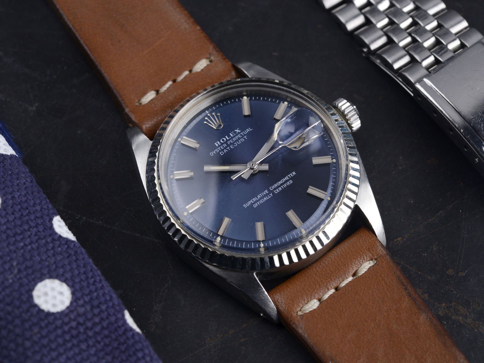 CURATED ‘BLUE SPRING’ ROLEX 1601 DATEJUST WIDEBODY