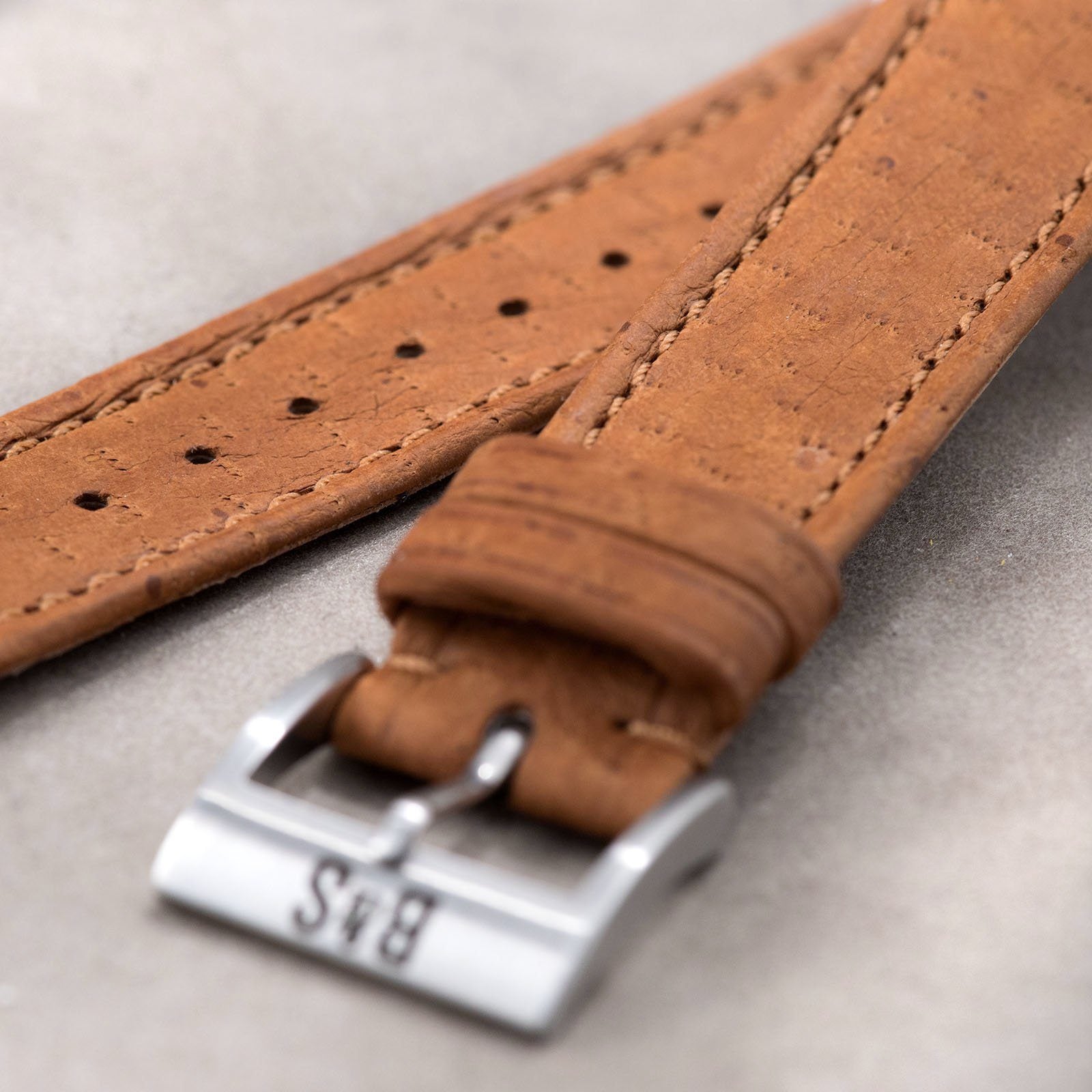 Peccary Brown Heritage Leather Strap