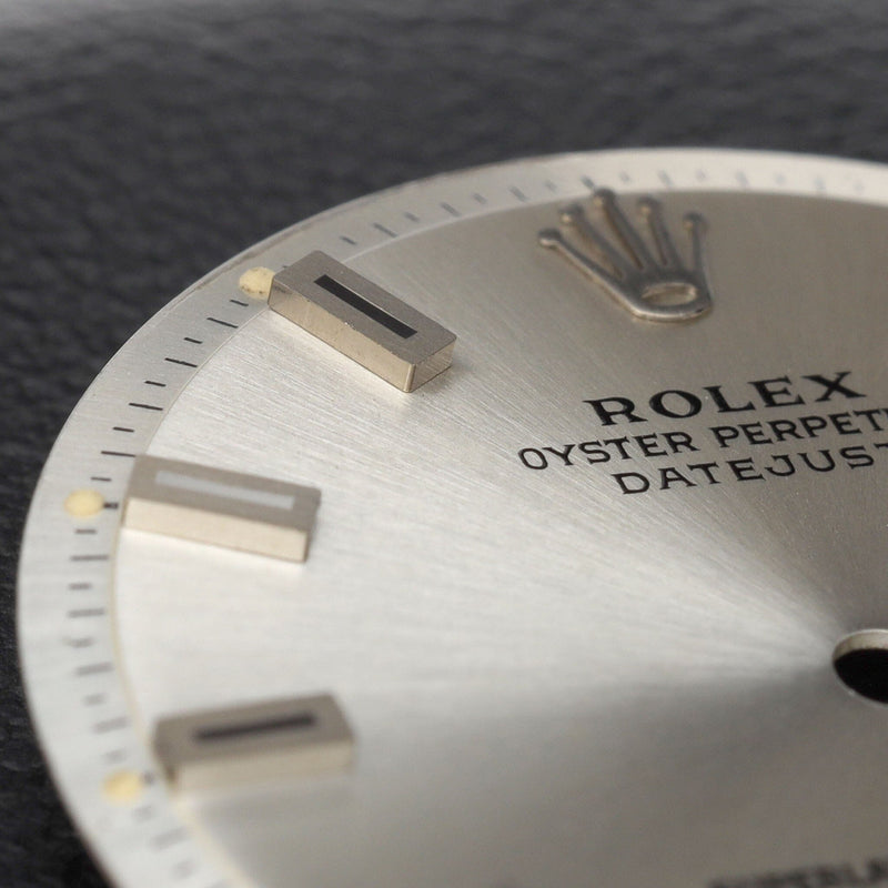 Rolex Datejust 1601 rare Singer Block Markers dial