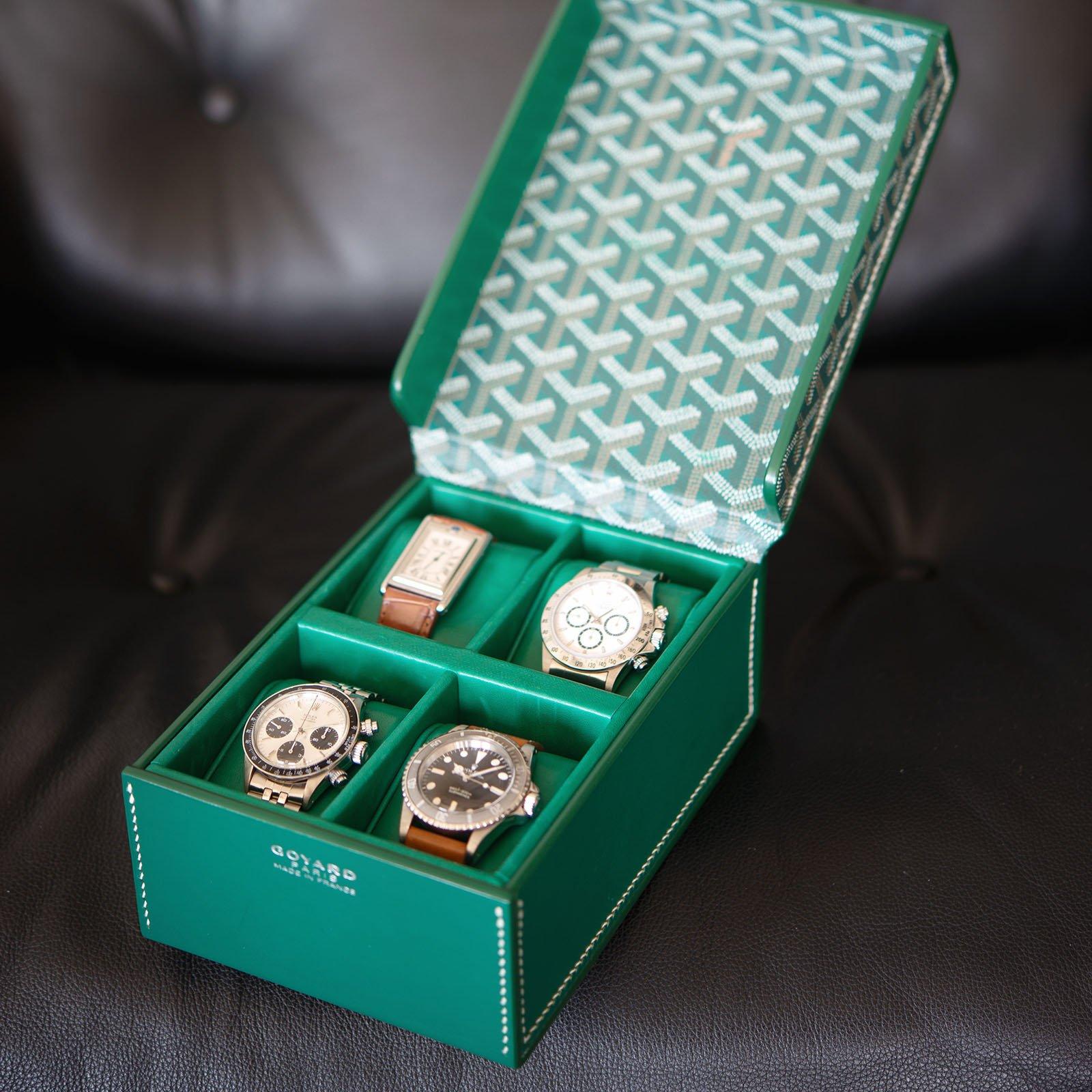 Goyard 8-Piece Coffret Montres Watch Box - Brown Decorative Accents, Decor  & Accessories - GOY30483