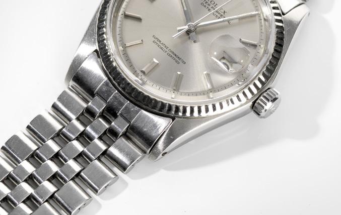Rolex Datejust Grey Dial Reference 1601