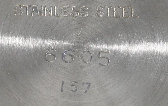 Rolex 6605 Datejust Tropical Gilt Dial 1957