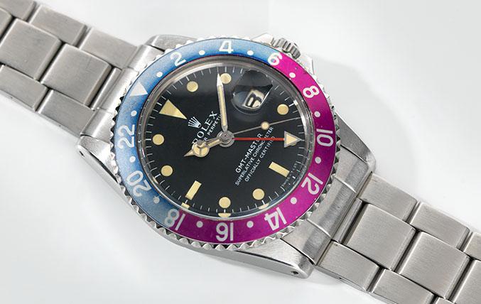 Rolex 1675  Mk1 Pink Lady GMT Master Long E