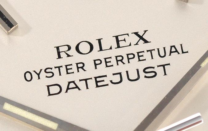 Rolex Datejust Flat Silver Dial 1603
