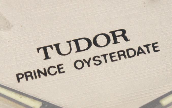 Tudor Oysterdate Off-white Linen Dial Reference 74000n