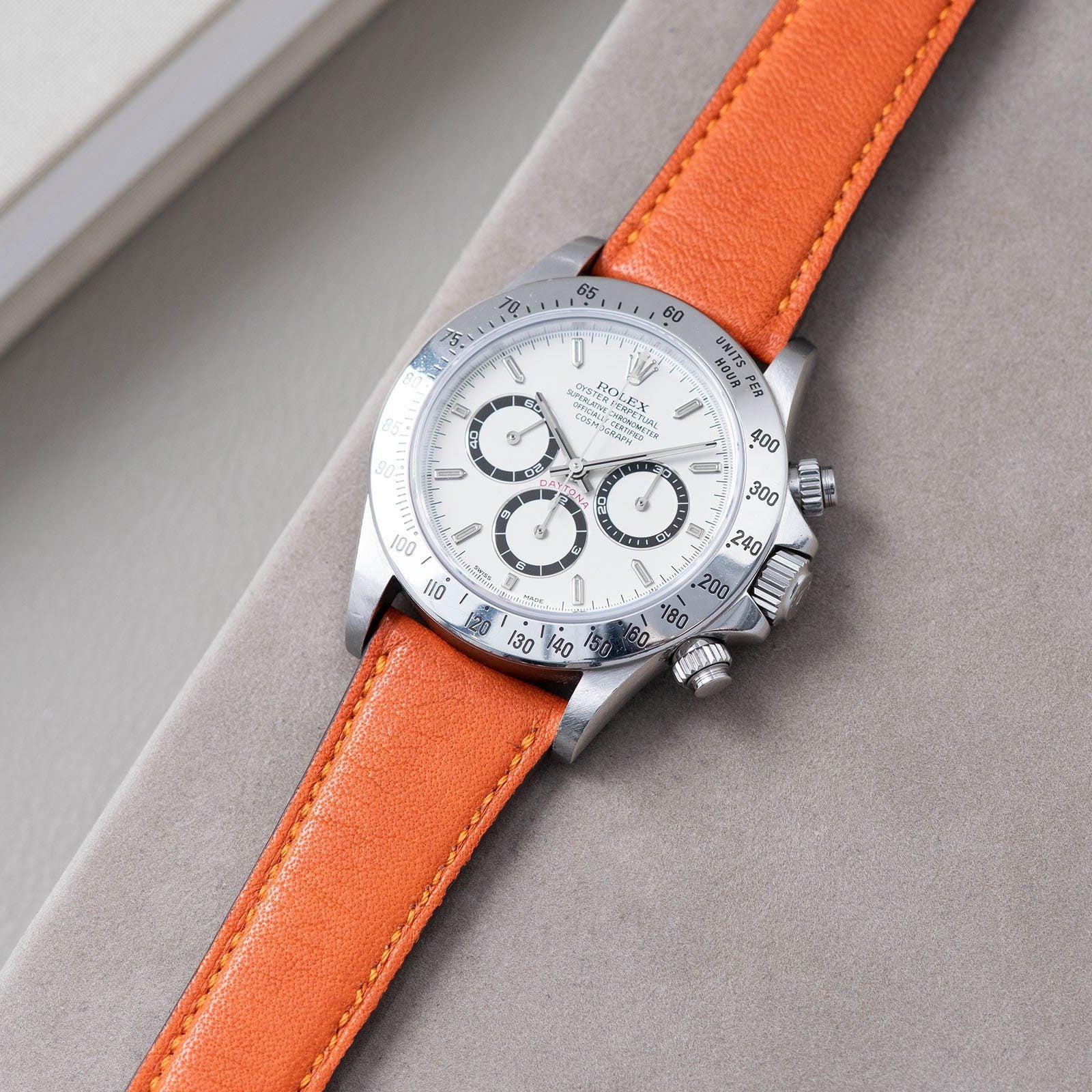 Rolex hotsell orange strap