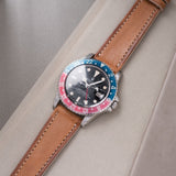 Cosaro Brown Retro Leather Watch Strap