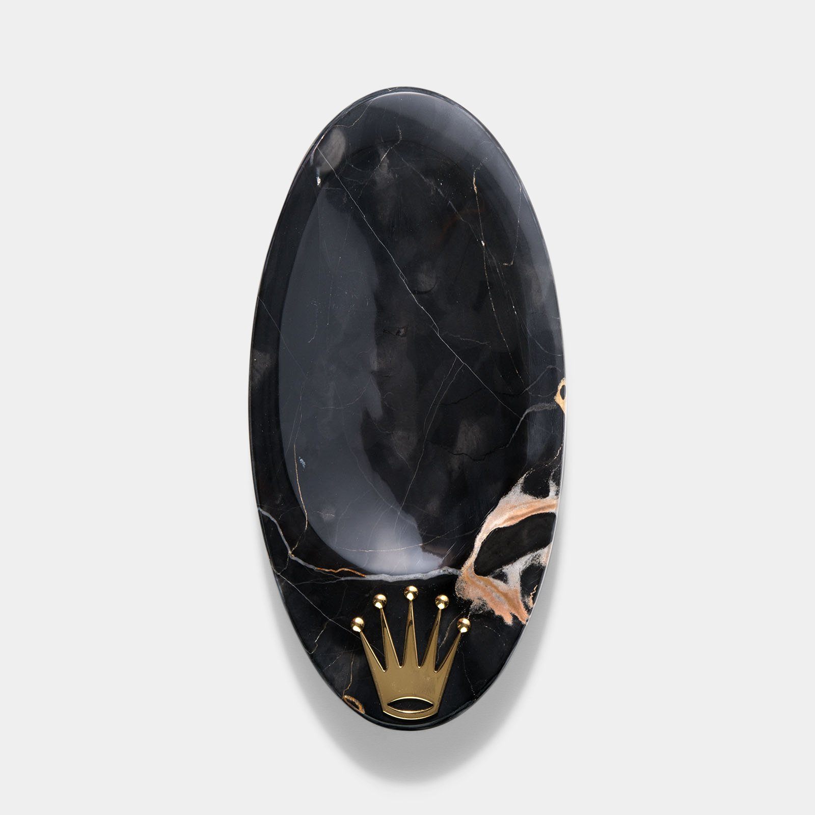 Custom Rolex Black Marble Tray