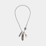 Goros Feathers and Claw Necklace