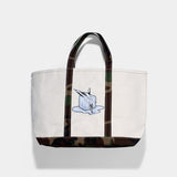 ICE CANVAS ZIP TOP KEEPALL BAG