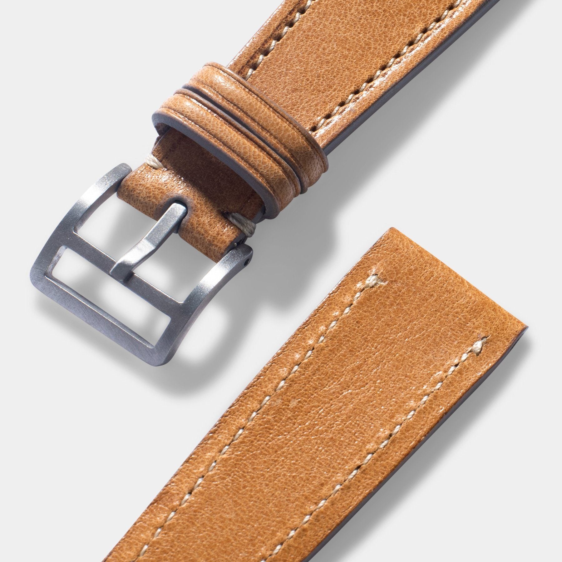 Montmartre Brown Leather Watch Strap