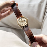Rolex Le Métropolitain Brown Leather Watch Strap