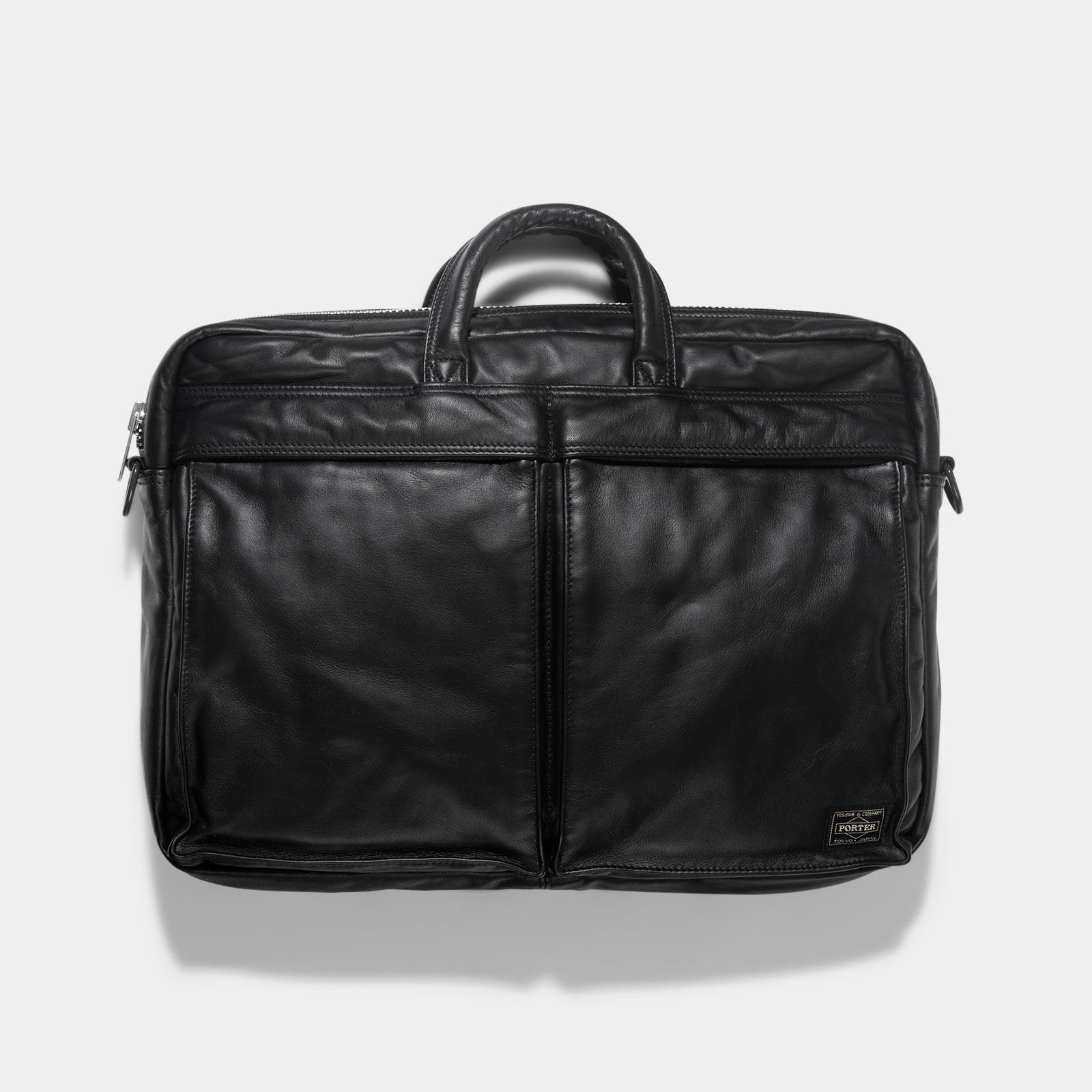 Limited Edition Porter Tanker Leather 2Way Briefcase