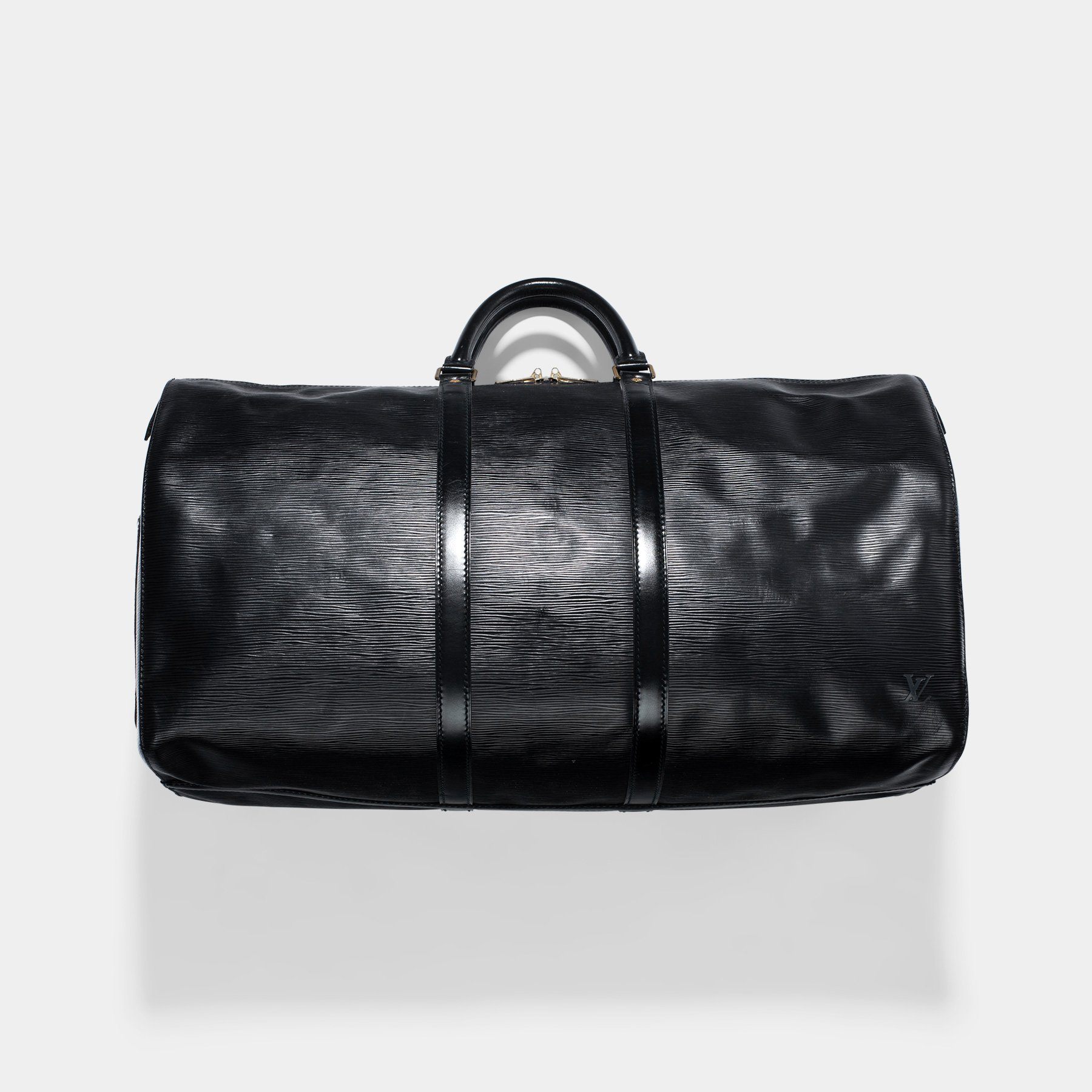 Keepall 45 Vintage bag in black epi leather Louis Vuitton - Second