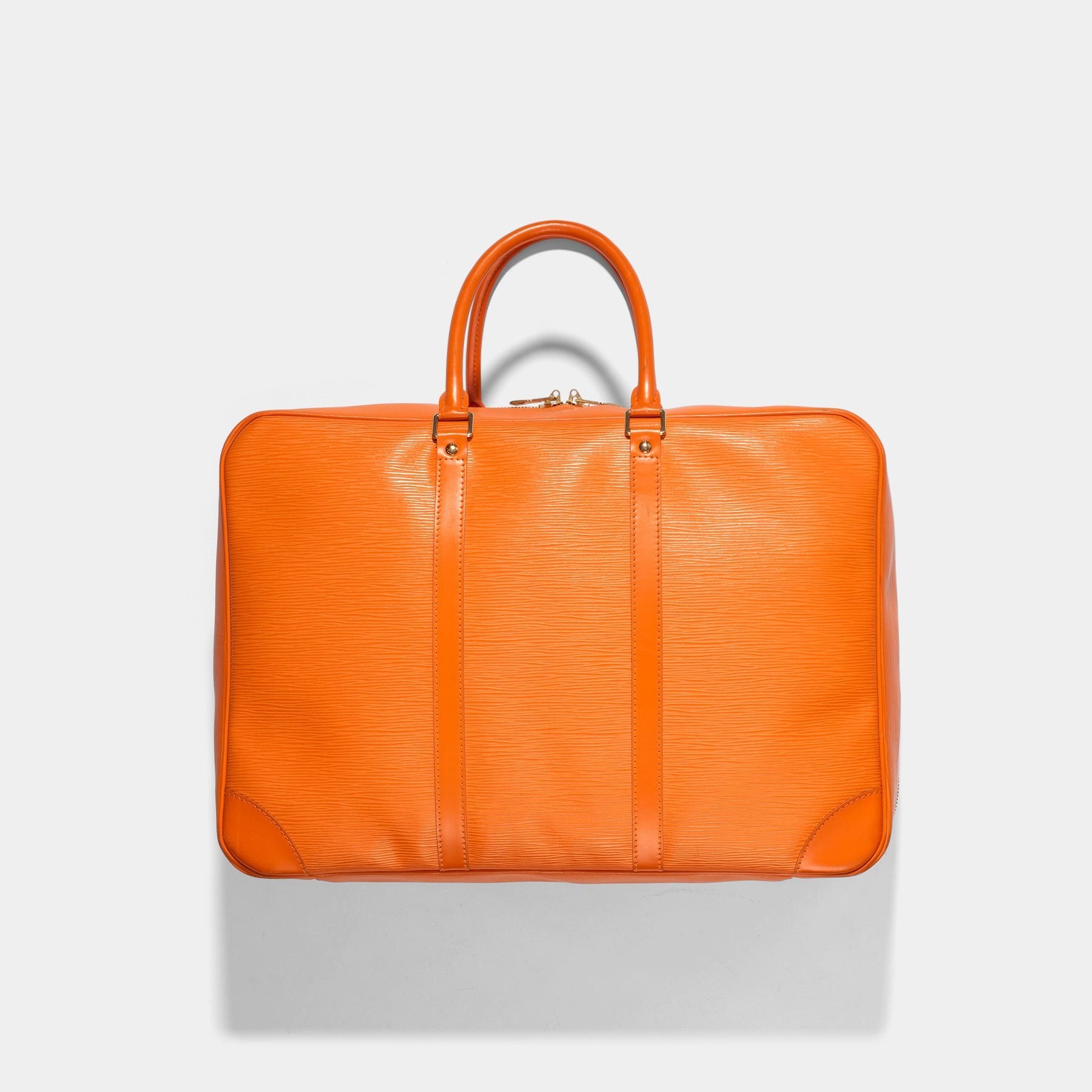 Louis Vuitton Sirius 45 Orange Epi Leather Travel Bag