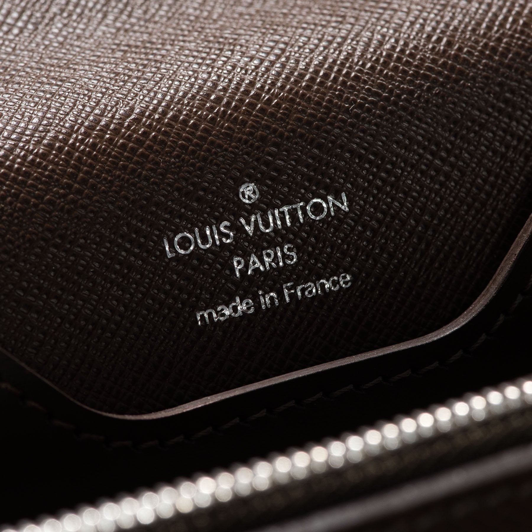 Louis Vuitton Brown Taiga Robusto Business Bag