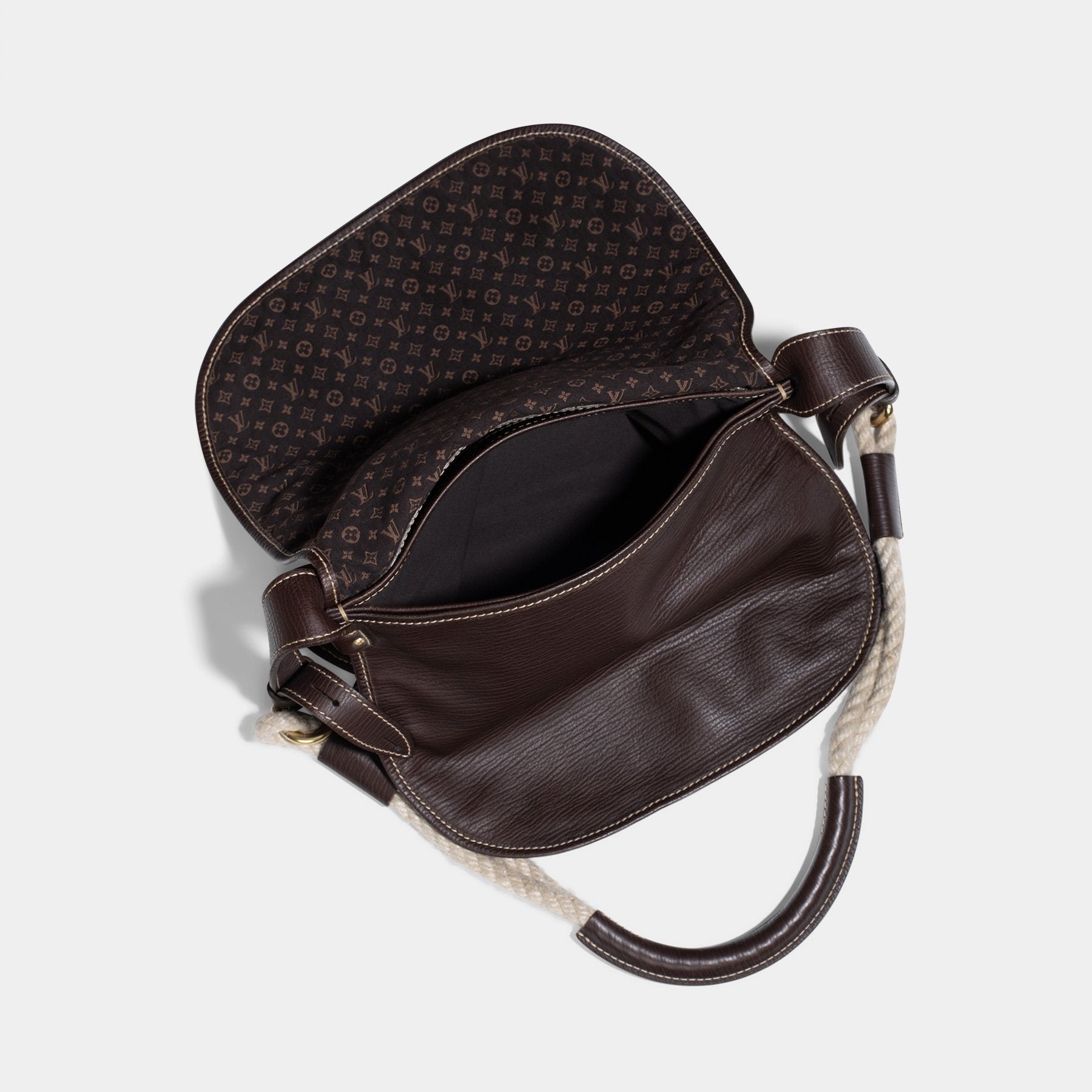 Louis Vuitton Limited Edition Amman Rope Flap Messenger Bag