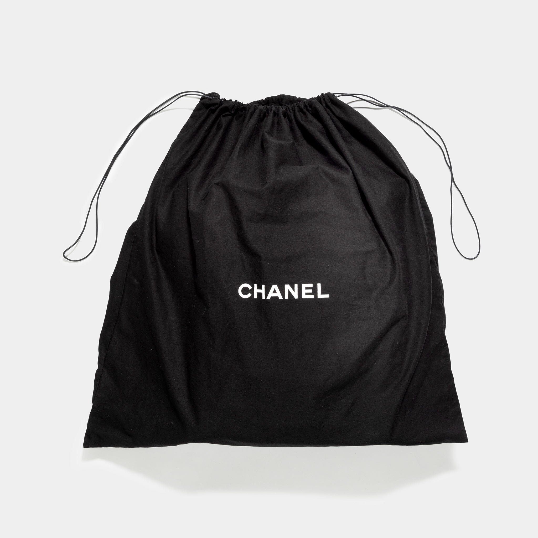 Chanel canvas hotsell drawstring bag